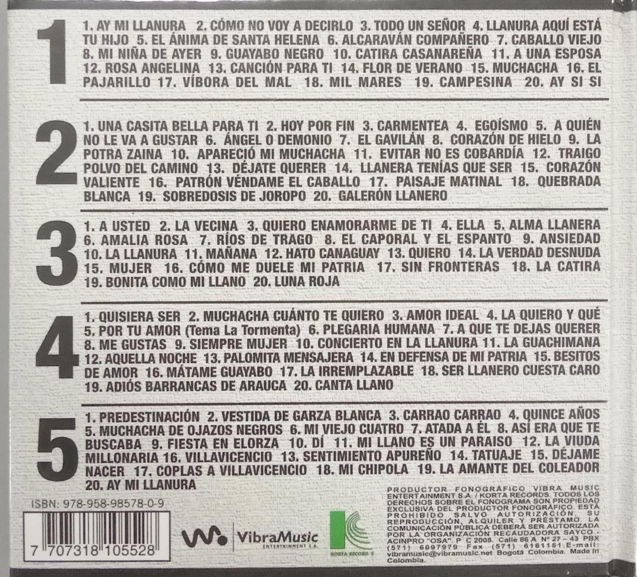 CD x5 Llano sin frontera - Image 2