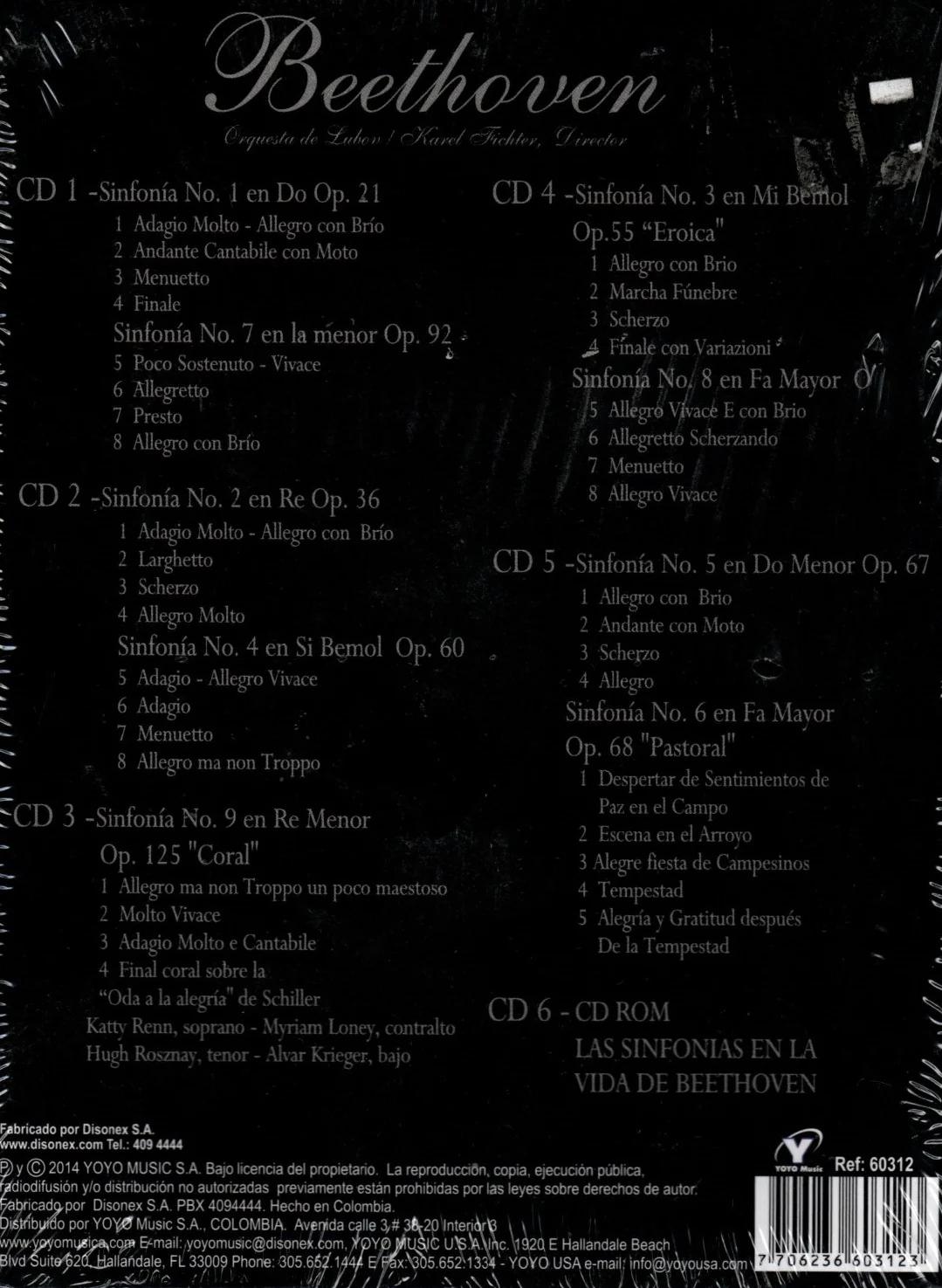 CDX5 + CD ROM - Las Nueve Sinfonías Beethoven - Image 2