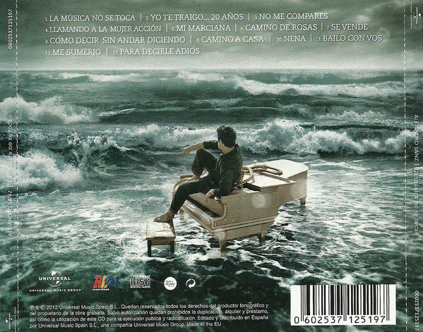 CD Alejandro Sanz – La Música No Se Toca - Image 2