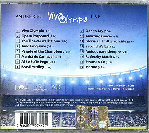 CD André Rieu And His Johann Strauss Orchestra – Viva Olympia (Live) - Image 2