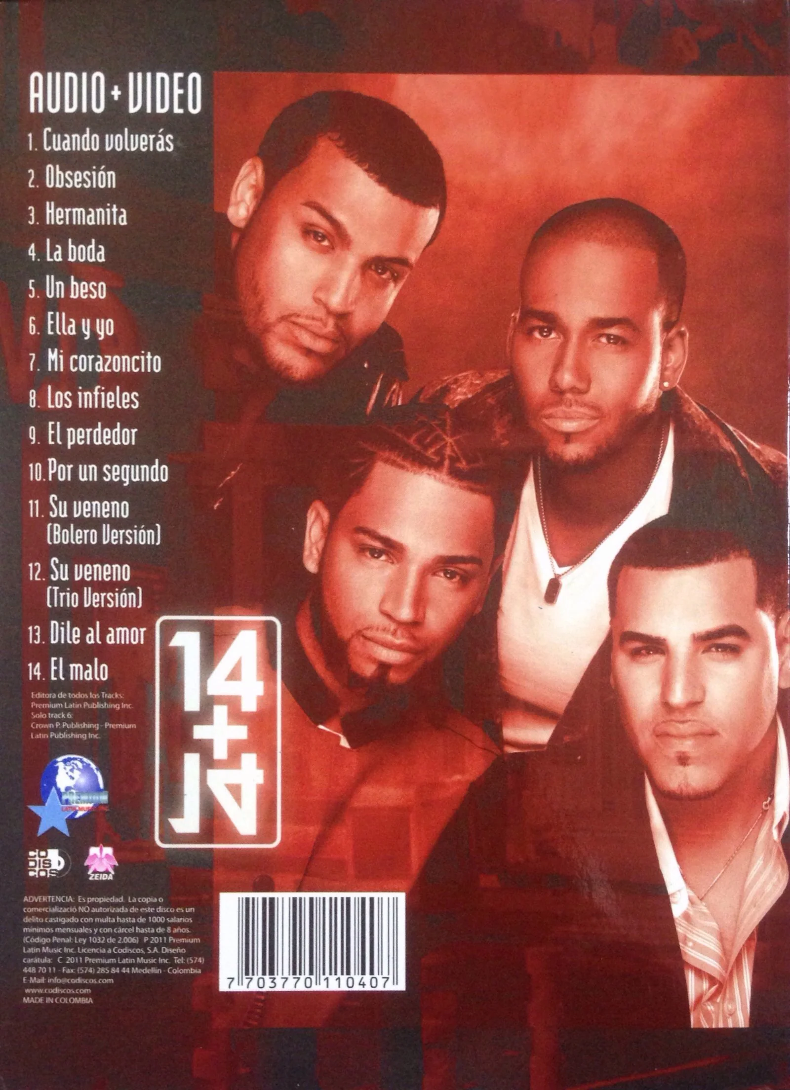 CD + DVD Aventura - 14 + 14 Live - Image 2