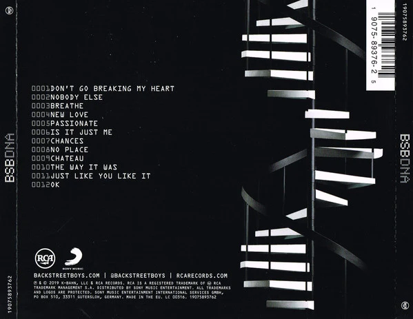 CD Backstreet Boys – DNA - Image 2