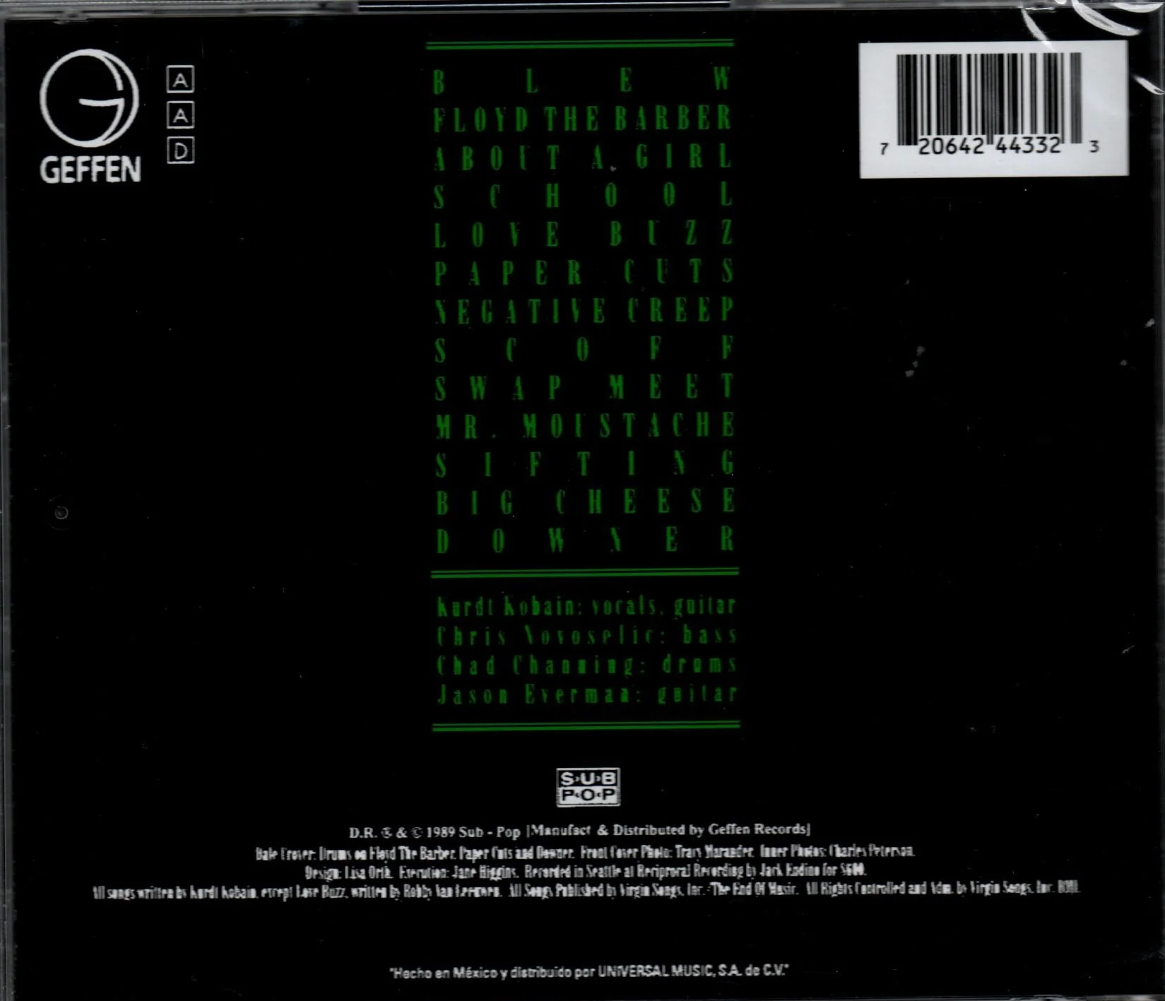 CD Nirvana - Bleach - Image 2