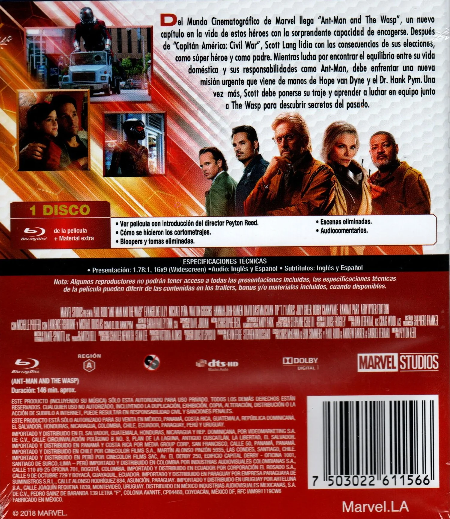 Blu-Ray Ant-Man and The Wasp - Image 2
