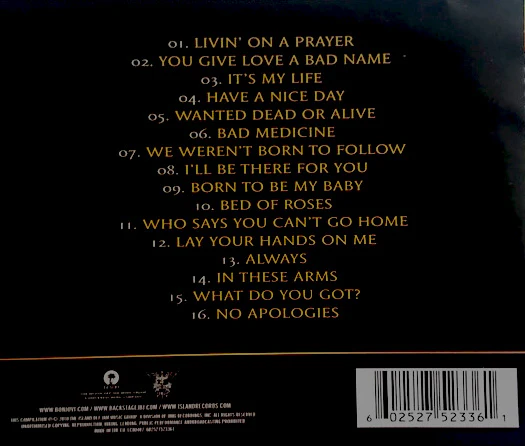 CD Bon Jovi – Greatest Hits - Image 2
