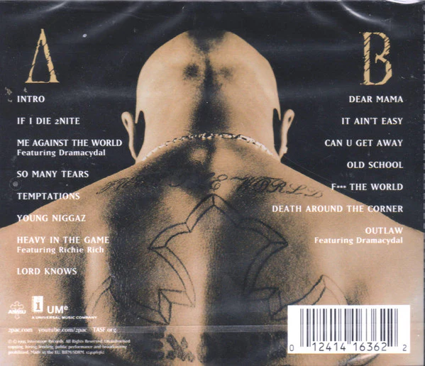 CD 2Pac – Me Against The World - Image 2