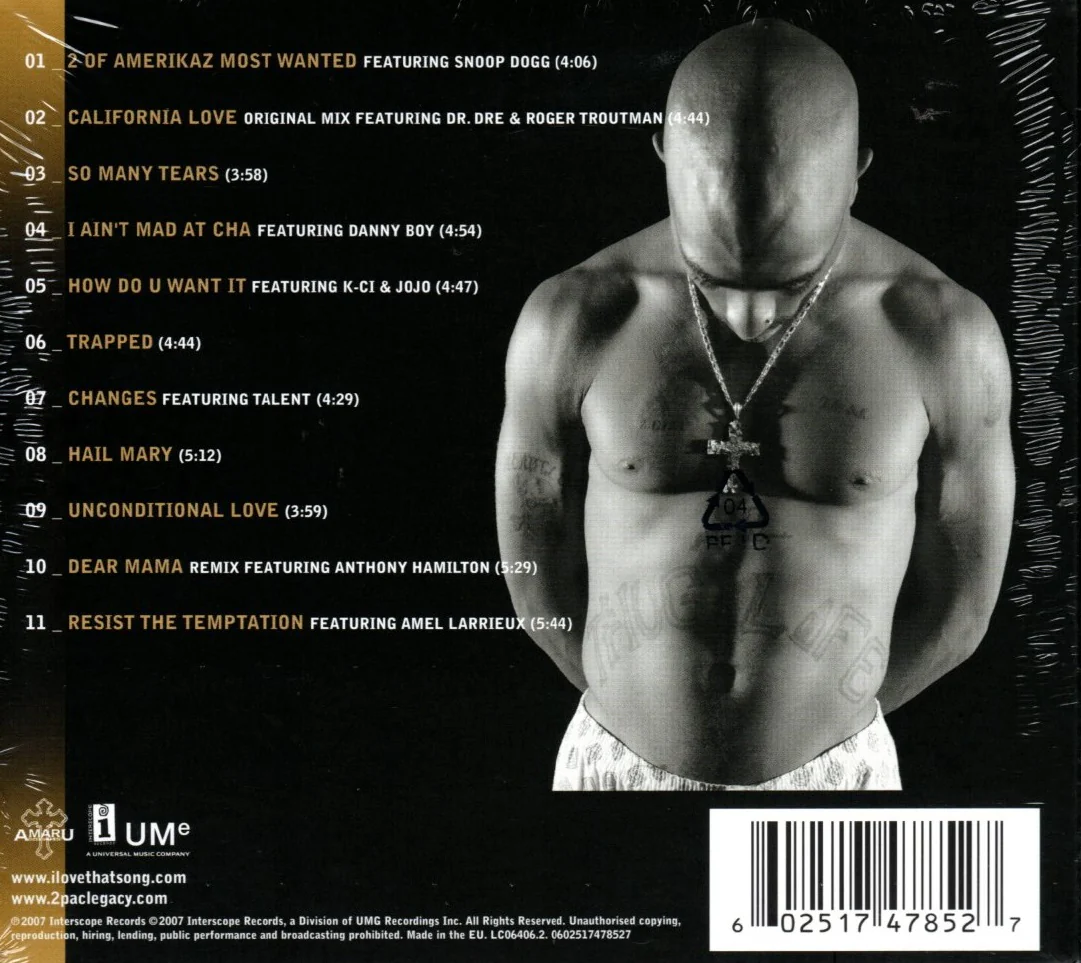 CD 2Pac – The Best Of 2Pac - Part 1: Thug - Image 2
