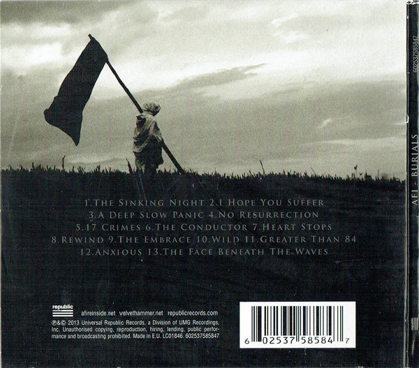CD AFI ‎– Burials - Image 2
