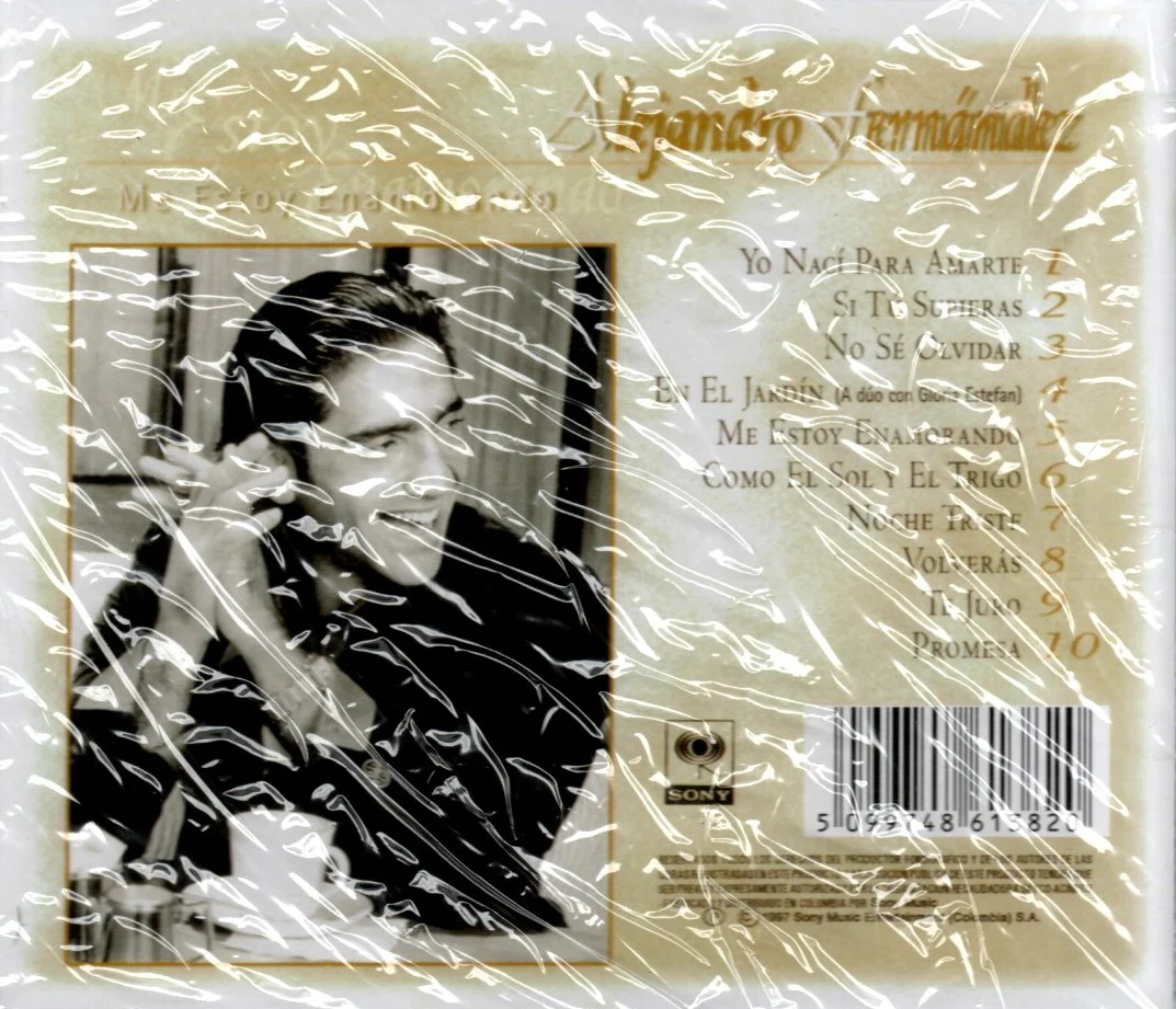 CD Alejandro Fernández – Me Estoy Enamorando - Image 2