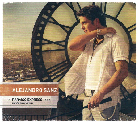 CD x2 + DVD Alejandro Sanz ‎– Paraíso Express