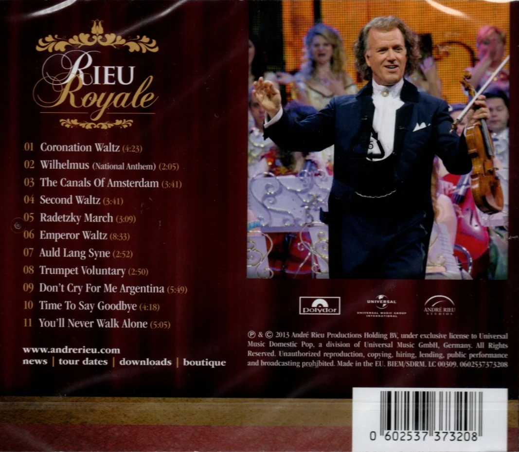 CD André Rieu – Rieu Royale - Image 2