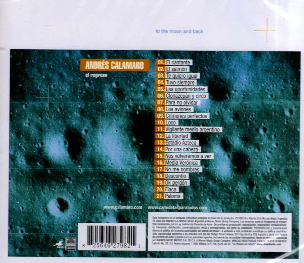 CD Andrés Calamaro – El Regreso - Image 2