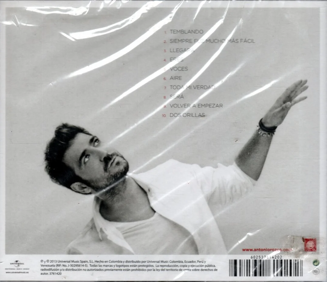 CD Antonio Orozco – Dos Orillas - Image 2