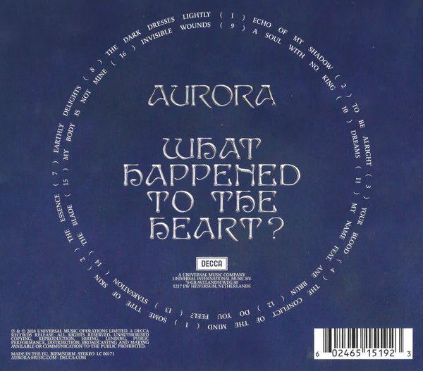 CD AURORA (16) – What Happened To The Heart? - Image 2