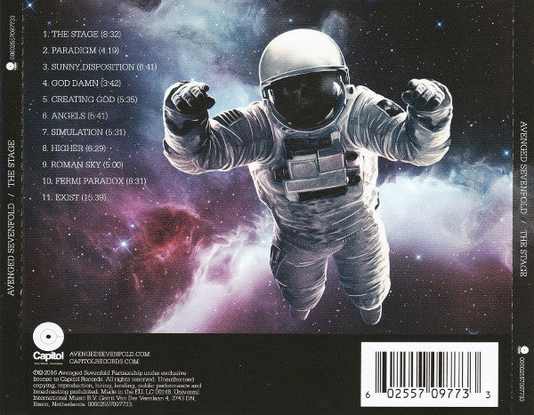 CD Avenged Sevenfold – The Stage - Image 2