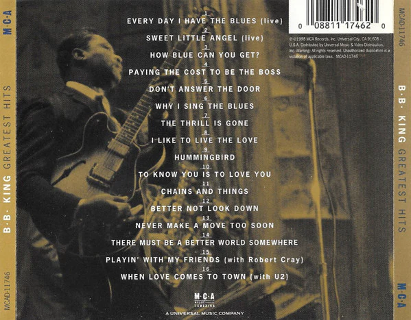 CD B.B. King – Greatest Hits - Image 2