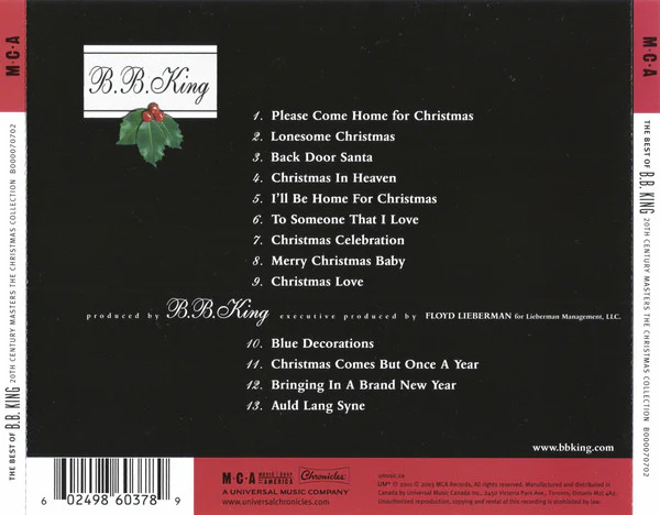 CD B.B. King – The Best Of B.B. King - Image 2