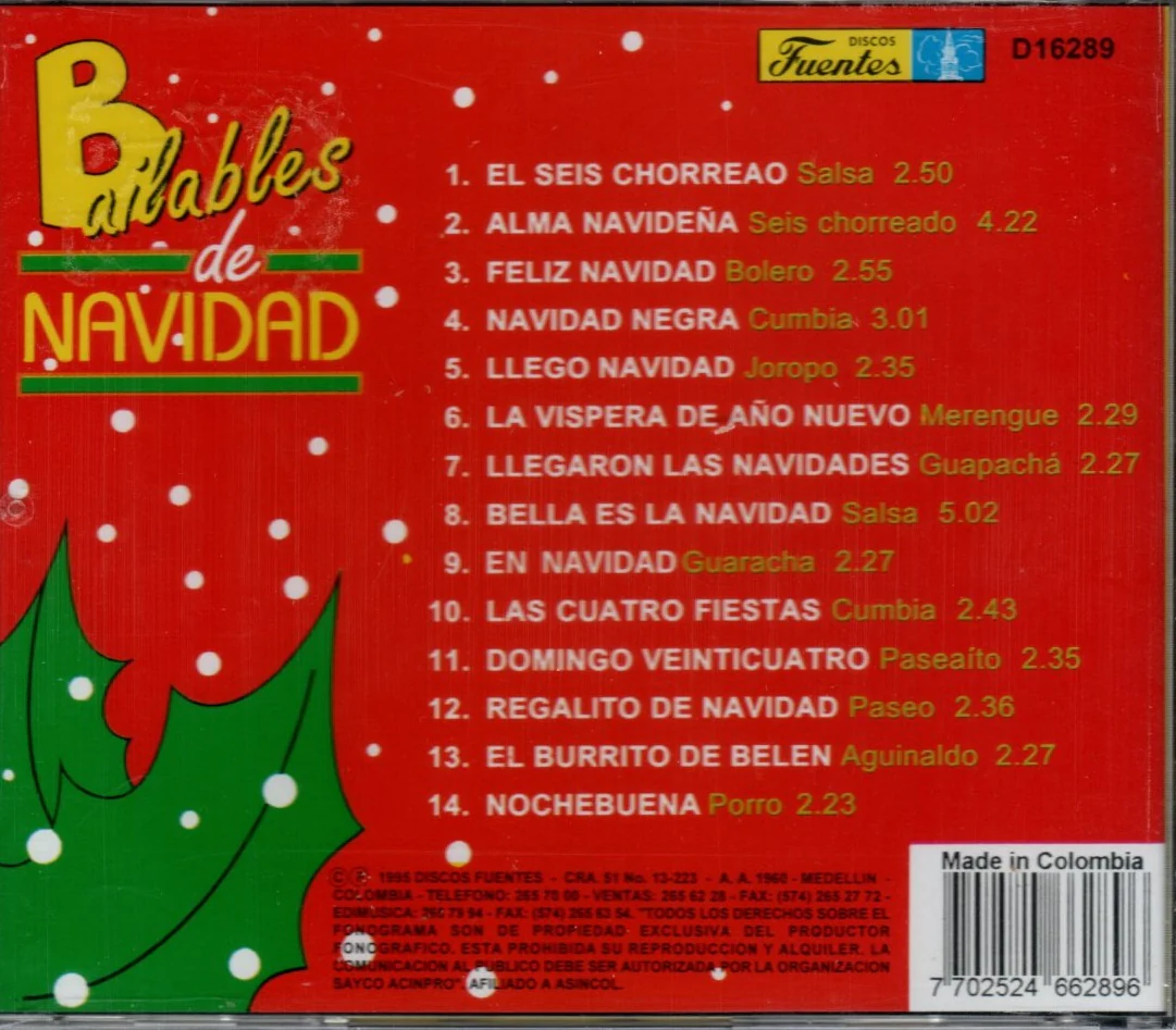 CD Bailables De Navidad Vol.2 - Image 2