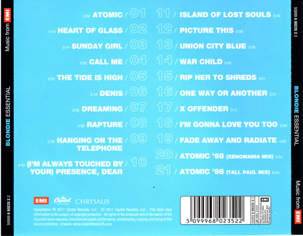CD Blondie – Essential - Image 2