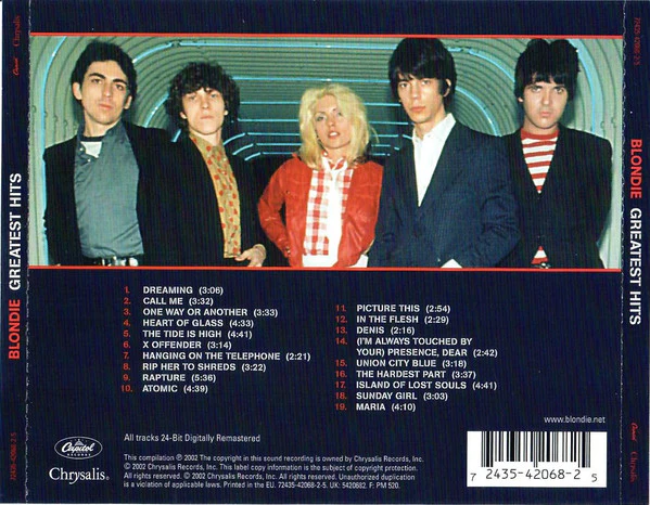 CD Blondie – Greatest Hits - Image 2