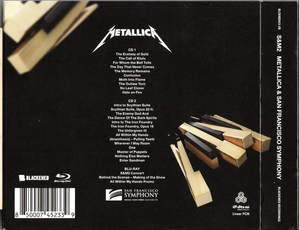 CD + Blu Ray - Metallica And San Francisco Symphony – S&M2 - Image 2