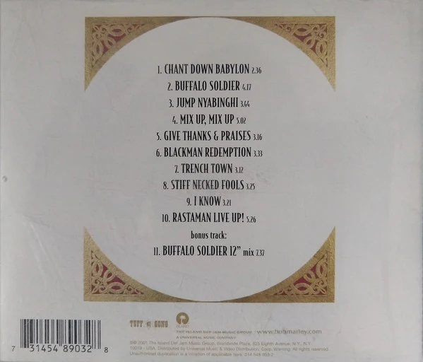CD Bob Marley & The Wailers – Confrontation - Image 2