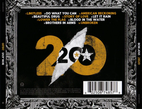 CD Bon Jovi – 2020 - Image 2