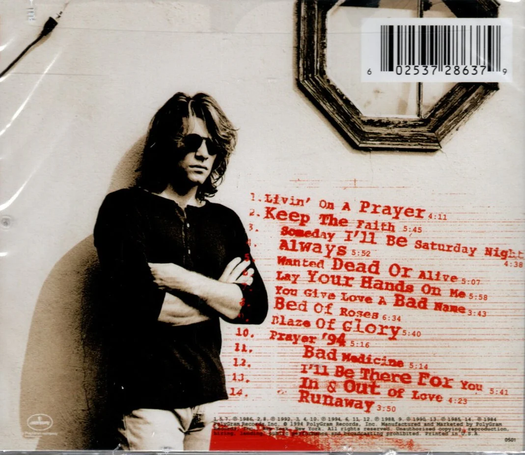 CD Bon Jovi – Icon Cross Road - Image 2