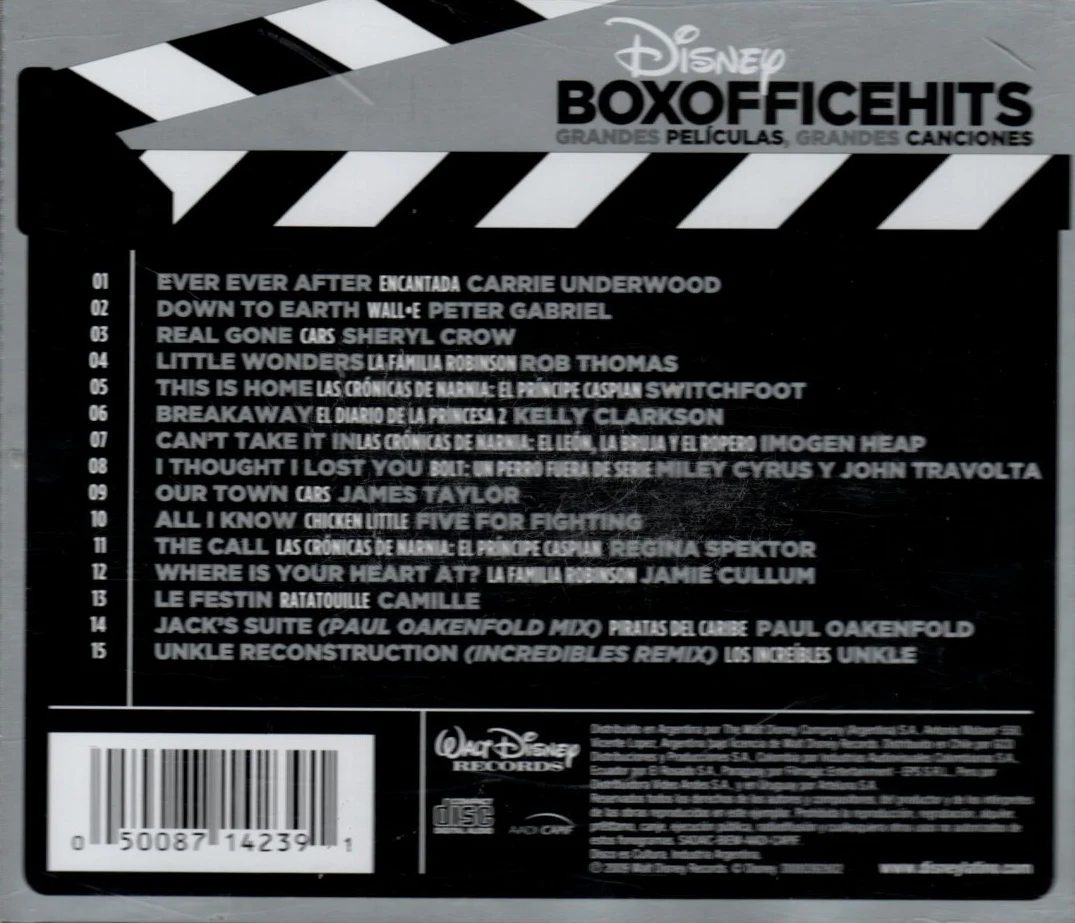 CD Box Office Hits - Grandes Peliculas, Grandes Canciones. - Image 2