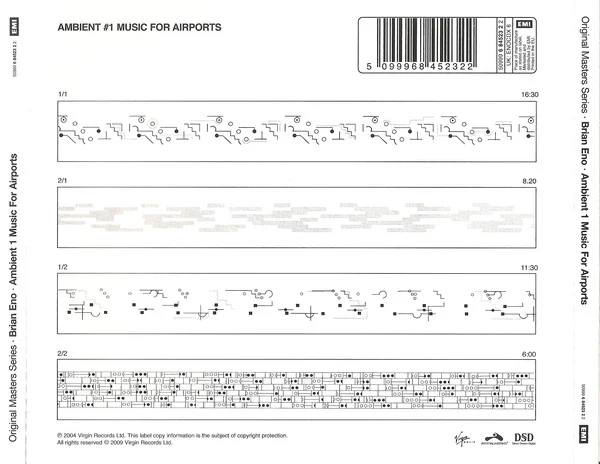 CD Brian Eno – Ambient 1 (Music For Airports) - Image 2