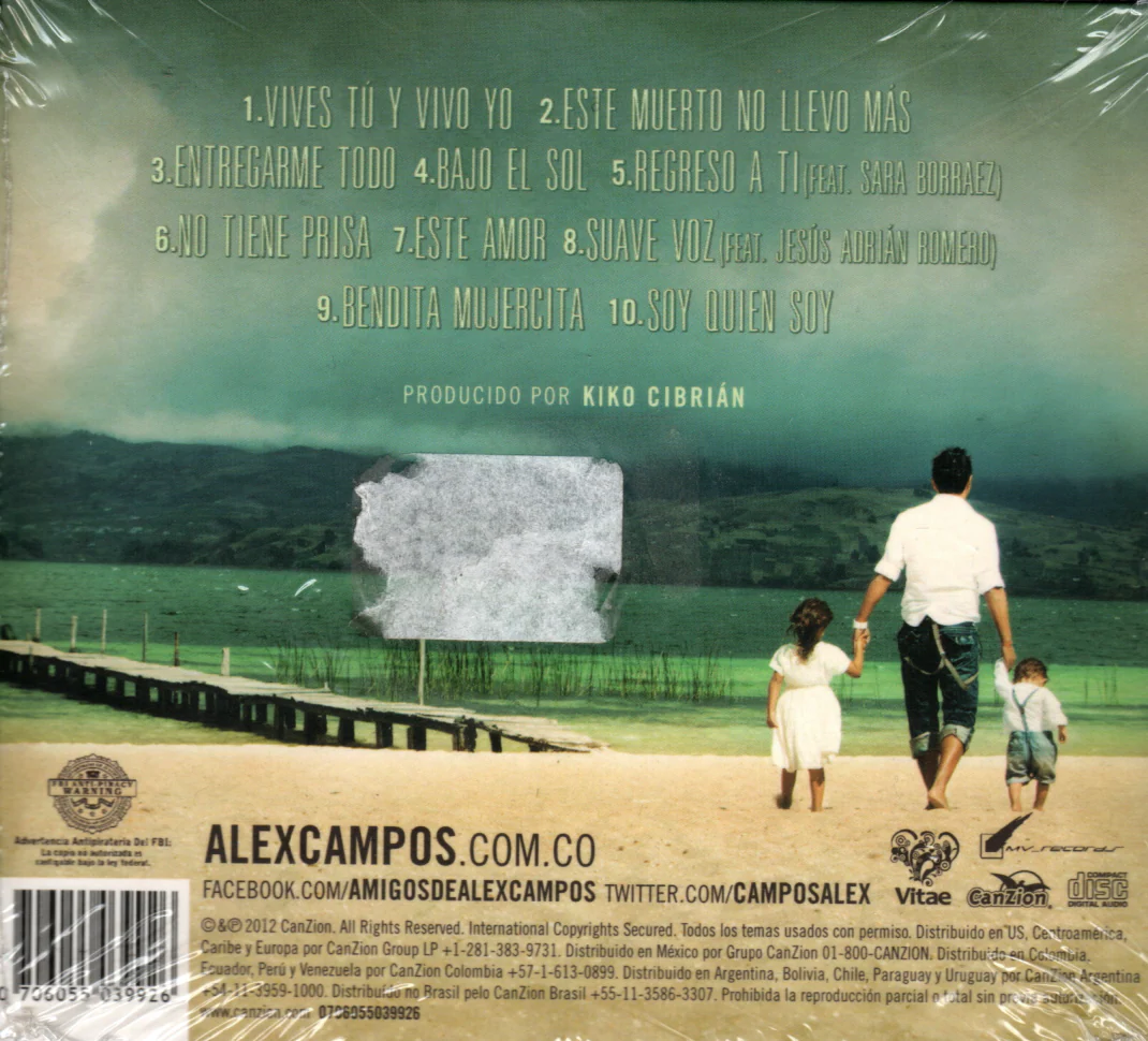 CD Alex campos - Regreso a ti - Image 2