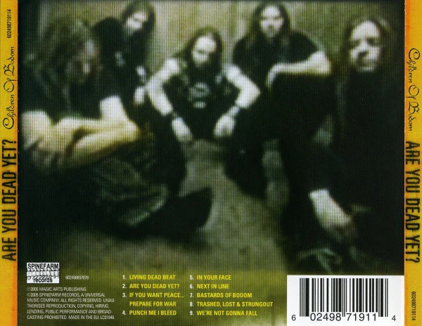 CD Children Of Bodom – Are You Dead Yet? - Image 2