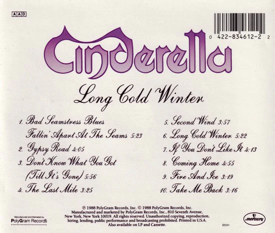 CD Cinderella · Long Cold Winter - Image 2