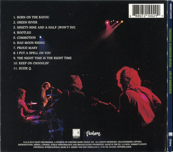 CD Creedence Clearwater Revival - Live At Woodstock - Image 2