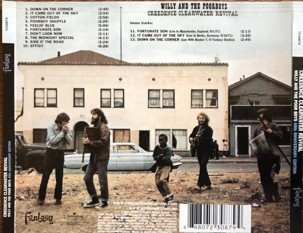 CD Creedence Clearwater Revival – Willy And The Poor Boys - Image 2