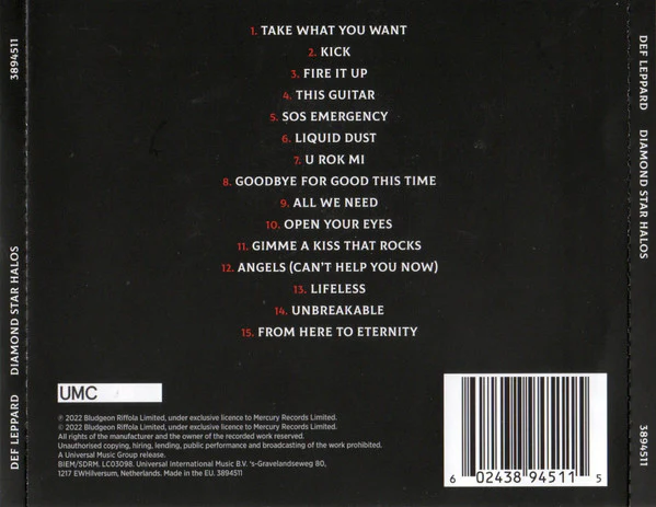 CD Def Leppard - Diamond Star Halos - Image 2