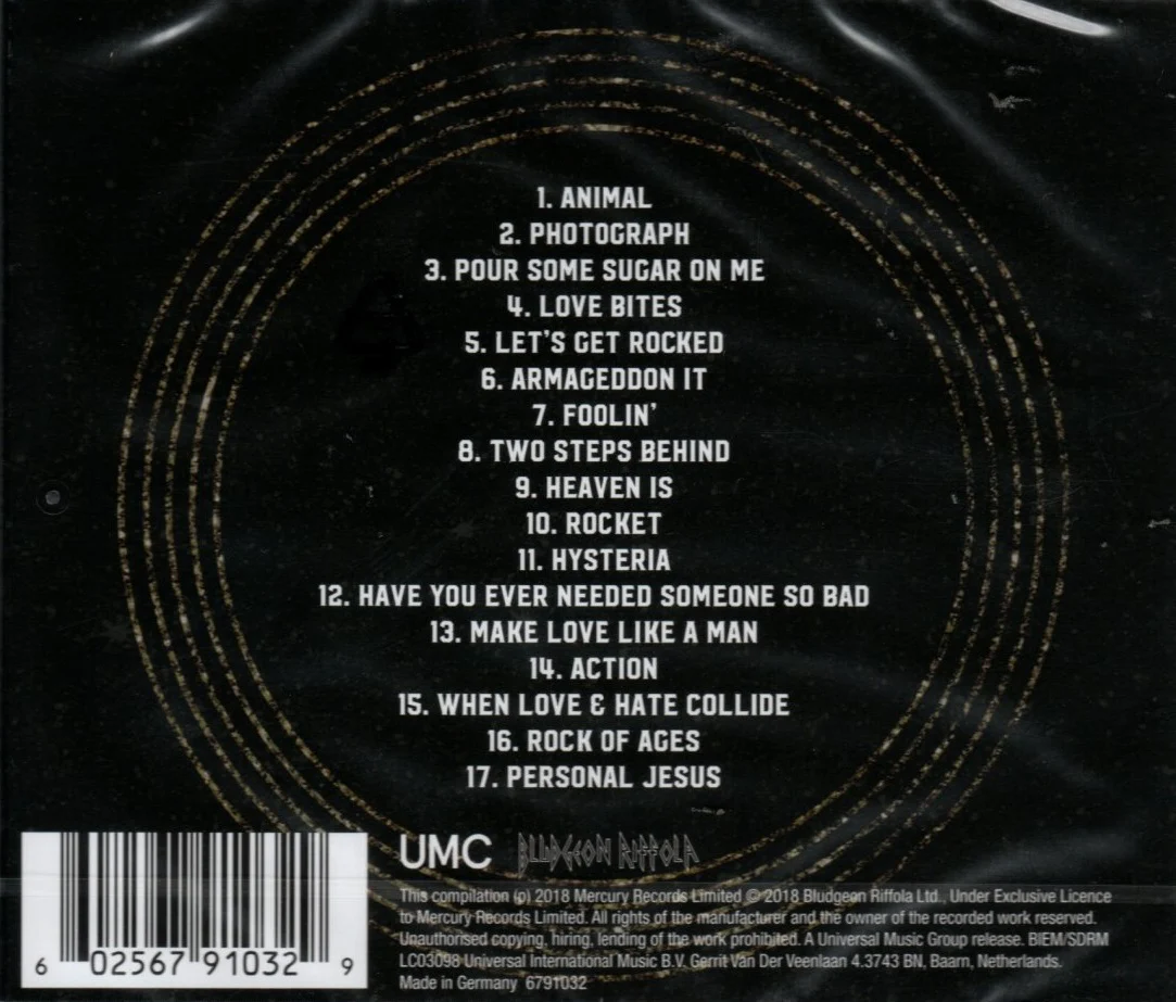 CD Def Leppard – The Story So Far: The Best Of - Image 2