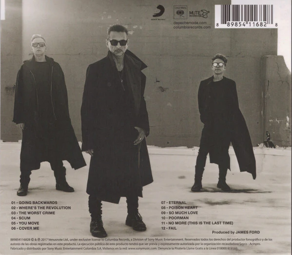 CD Depeche Mode ‎– Spirit - Image 2