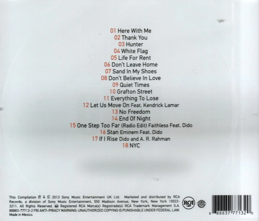 CD Dido – Greatest Hits - Image 2