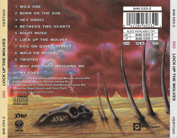 CD Dio – Lock Up The Wolves - Image 2