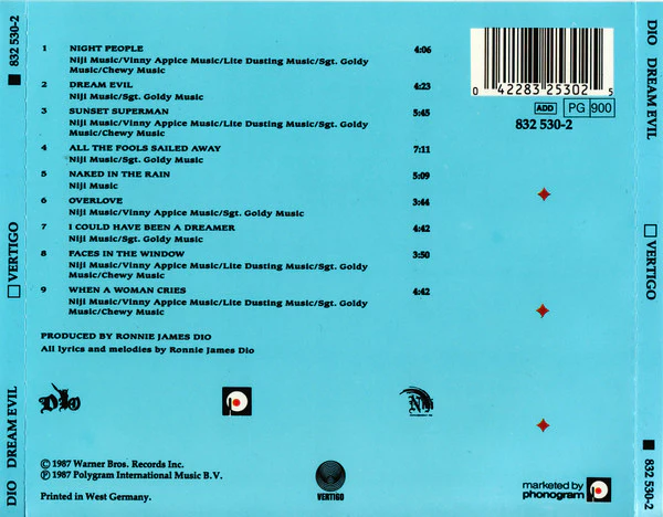CD Dio - Dream Evil - Image 2