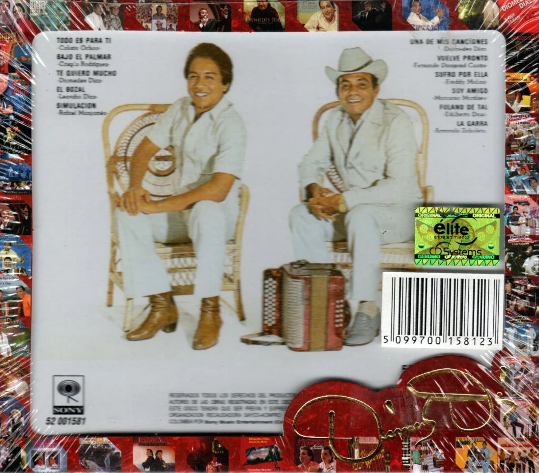 CD Diomedes Diaz Y Colacho Mendoza - Todo Es Para Ti - Image 2