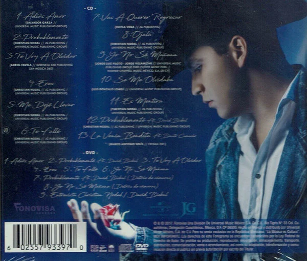 CD + DVD Christian Nodal – Me Dejé Llevar - Image 2