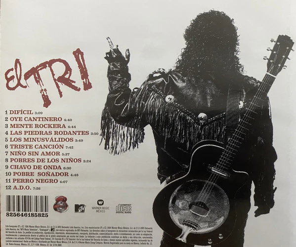 CD + DVD El Tri – MTV Unplugged - Image 2