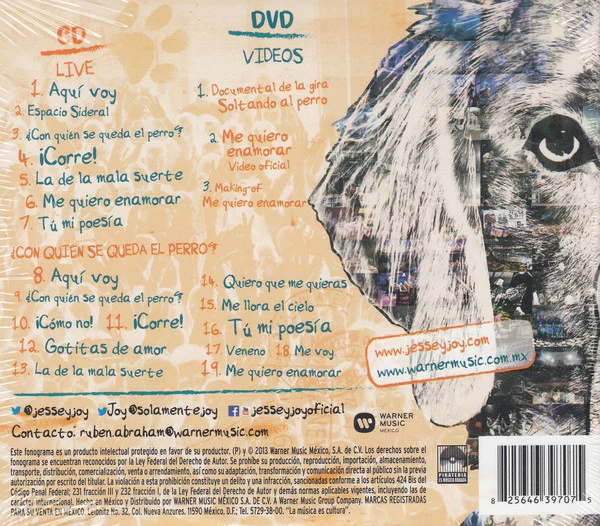 CD+DVD Jesse & Joy – Soltando Al Perro - Image 2