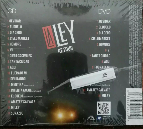 CD + DVD La Ley - Retour - Image 2