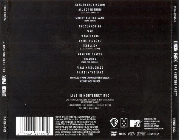 CD+DVD Linkin Park – The Hunting Party - Image 2