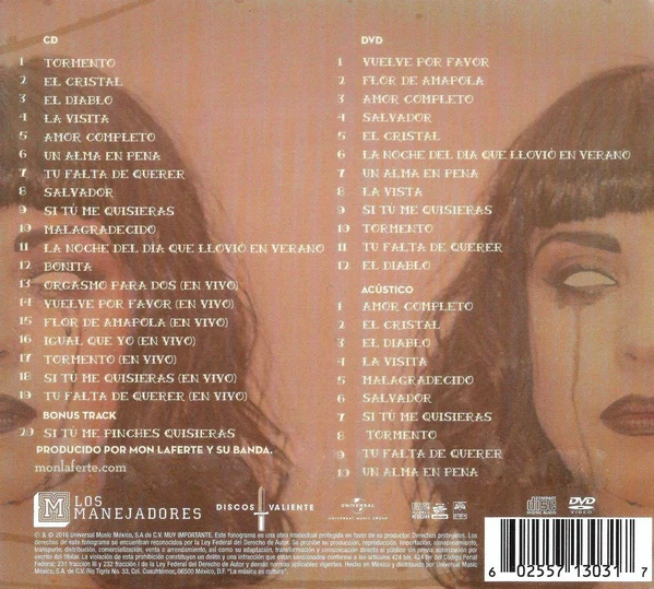 CD + DVD Mon Laferte - Vol 1 - Image 2