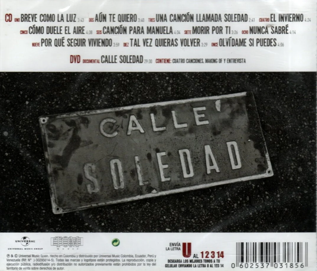 CD + DVD Perales – Calle Soledad - Image 2