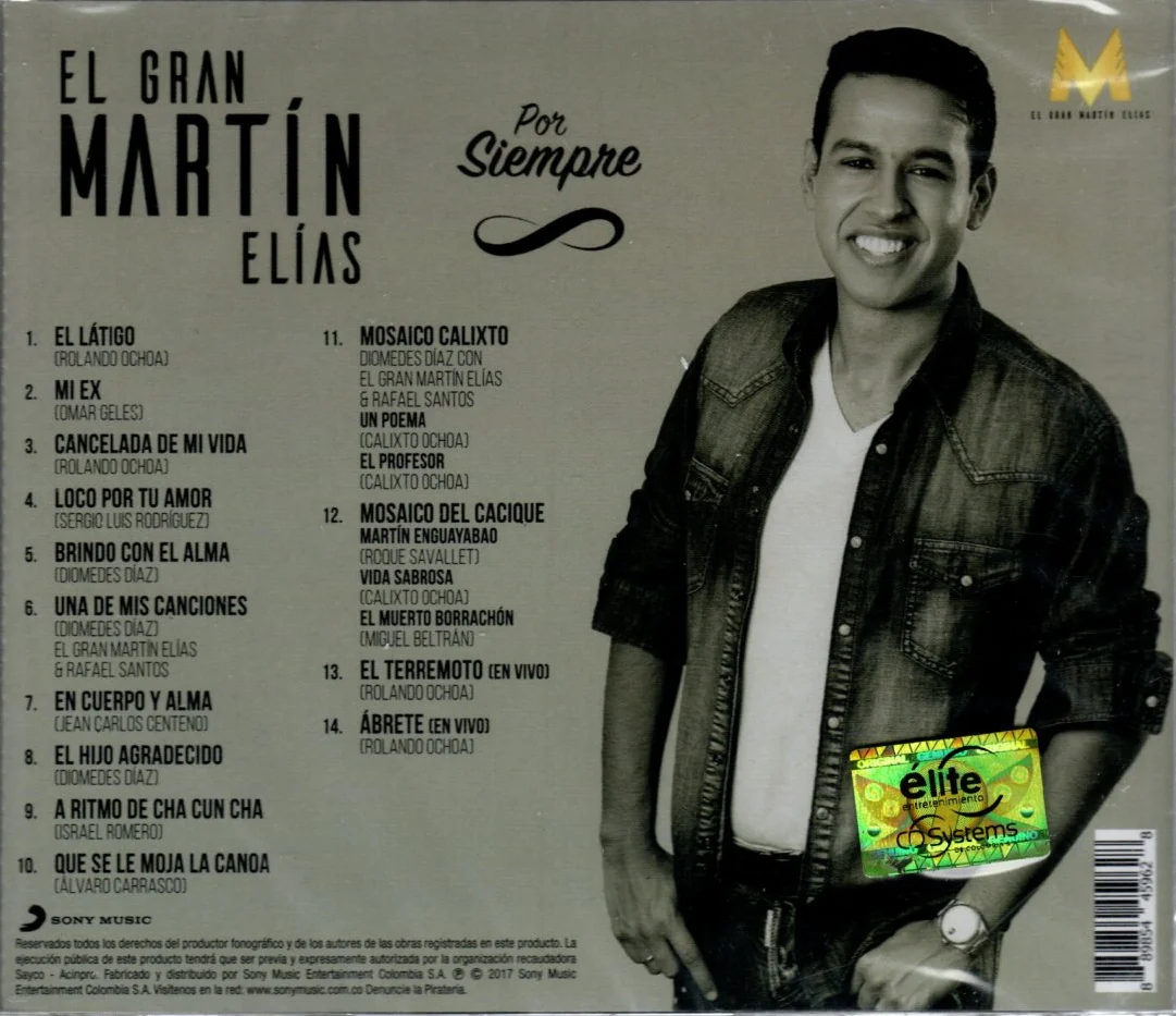 CD El gran Martín Elías por siempre - Image 2